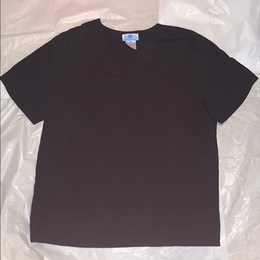 Black Scrub Top